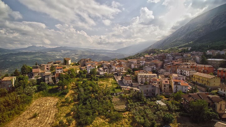 Abruzzo city view