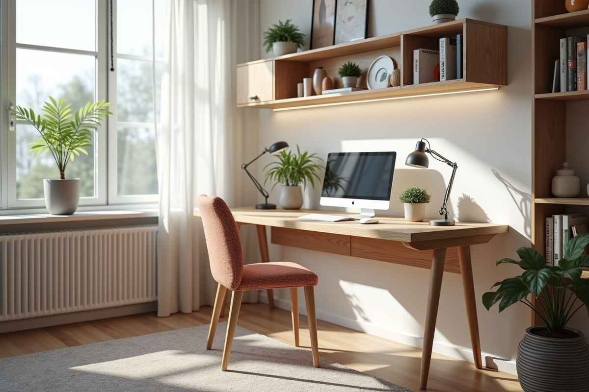 bureau rétractable